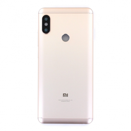 Vitre arrière Xiaomi Redmi Note 5 / Note 5 Pro Or + Adhesif (Sans Logo)