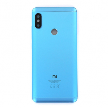 Vitre arrière Xiaomi Redmi Note 5 / Note 5 Pro Bleu + Adhesif (Without Logo)