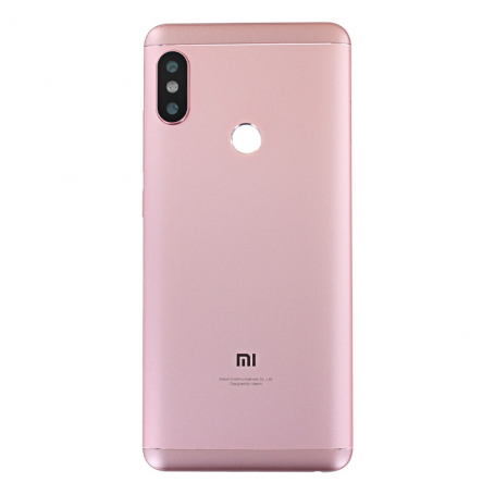 Vitre arrière Xiaomi Redmi Note 5 / Note 5 Pro Or Rose + Adhesif (Without Logo)