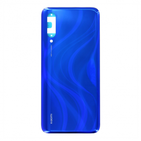 Vitre arrière Xiaomi Mi 9 Lite Bleu Aurore + Adhesif (Without Logo)