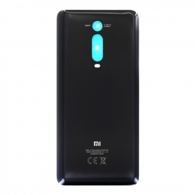 Vitre arrière Xiaomi Mi 9T / Mi 9T PRO Noir + Adhesif (Sans Logo)