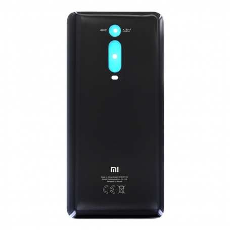 Vitre arrière Xiaomi Mi 9T / Mi 9T PRO Noir + Adhesif (Without Logo)