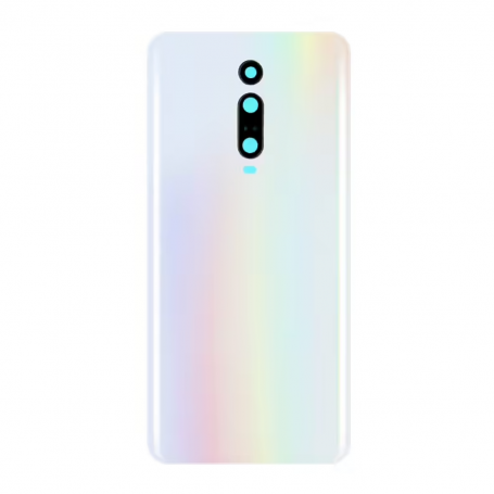 Vitre arrière Xiaomi Mi 9T / Mi 9T PRO Blanc + Adhesif (Without Logo)