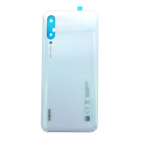 Vitre arrière Xiaomi Mi A3 Blanc + Adhesif (Without Logo)