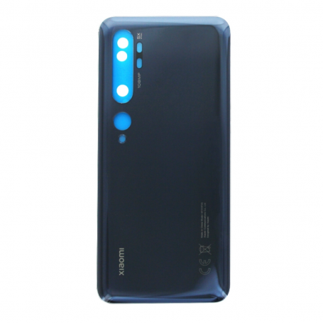 Vitre arrière Xiaomi Mi Note 10 / Note 10 Pro Noir + Adhesif (Without Logo)