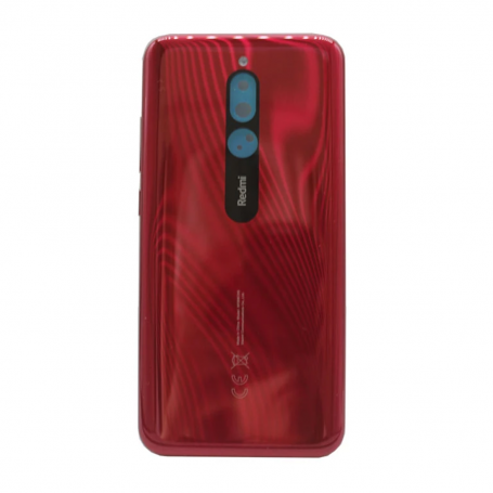 Vitre arrière Xiaomi Redmi 8 Rouge + Adhesif (Without Logo)