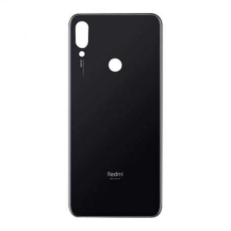 Vitre arrière Xiaomi Redmi Note 7 / Note 7 Pro Noir + Adhesif (Sans Logo)