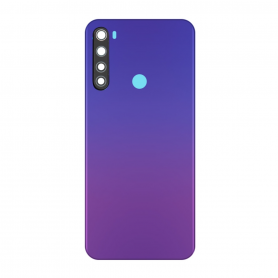 Vitre arrière Xiaomi Redmi Note 8 Bleu Violet + Adhesif (Sans Logo)