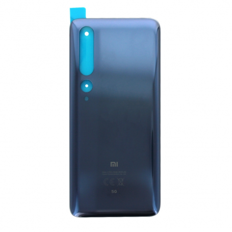 Vitre arrière Xiaomi Mi 10 5G Gris + Adhesif (Without Logo)