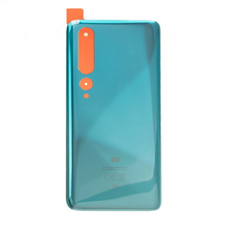 Vitre arrière Xiaomi Mi 10 5G Vert + Adhesif (Without Logo)