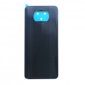 Vitre arrière Xiaomi Pocophone X3 NFC Noir + Adhesif (Sans Logo)