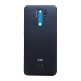 Vitre arrière Xiaomi Redmi 9 Gris + Adhesif (Sans Logo)