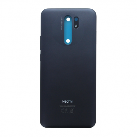 Vitre arrière Xiaomi Redmi 9 Gris + Adhesif (Without Logo)