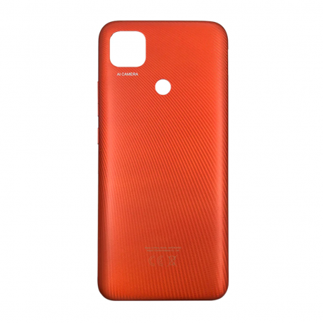 Vitre arrière Xiaomi Redmi 9C Orange + Adhesif (Without Logo)