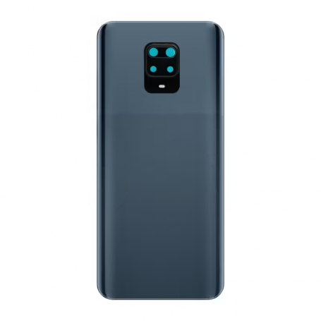 Vitre arrière Xiaomi Redmi Note 9 Pro 4G Noir + Adhesif (Sans Logo)