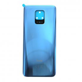 Vitre arrière Xiaomi Redmi Note 9 Pro 4G Gris + Adhesif (Sans Logo)