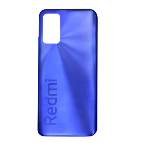 Vitre arrière Xiaomi Redmi 9T Bleu + Adhesif (Sans Logo)