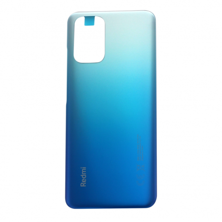 Vitre arrière Xiaomi Redmi Note 10S Bleu + Adhesif (Without logo)