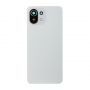 Rear Glass Xiaomi Mi 11 Lite 4G / 5G White + Adhesive (Without Logo)