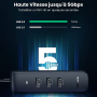 HUB USB 3.0 4 en 1 USB 3.0 - UGREEN 80657 - 1M