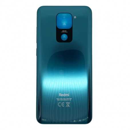 Vitre arrière Xiaomi Redmi Note 9 Vert + Adhesif (Sans Logo)
