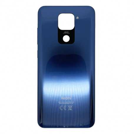 Vitre arrière Xiaomi Redmi Note 9 Bleu + Adhesif (Sans Logo)