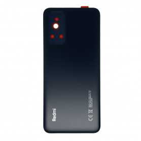 Vitre arrière Xiaomi Redmi Note 11 Noir + Adhesif (Sans Logo)