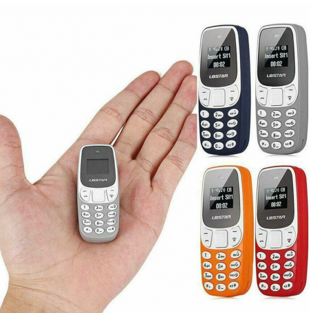 L8STAR BM10 Mini Feature Phone - Gray (New)