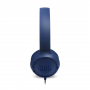 Casque Filaire JBL Tune T500 - JBLT500BLU - Bleu