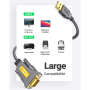USB 2.0 Male to USB RS232 DB9 Male Cable UGREEN - 1M