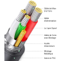 USB 2.0 Male to USB RS232 DB9 Male Cable UGREEN - 1M