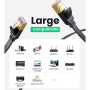 Câble Ethernet Plat Cat 7 U/FTP Lan UGREEN - 3M