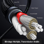 Type-C / 3.5mm Jack Braided Nylon Cable UGREEN - 1M