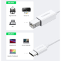 USB Type-C / Type-B Printer Cable UGREEN - 1M