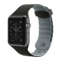 Bracelet Apple Watch 38/40/41mm Belkin Sport Band - Noir/Gris