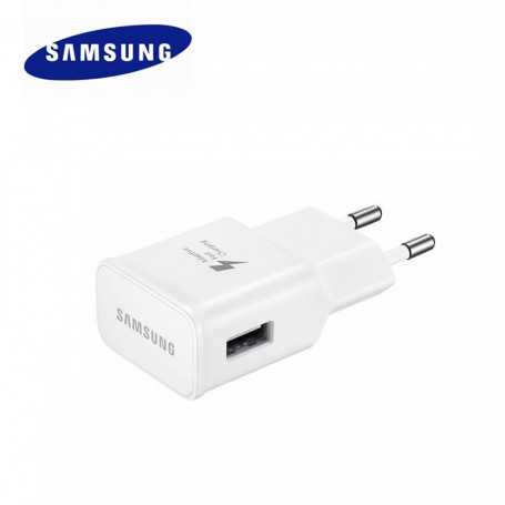 Adaptateur Secteur USB Origine Samsung EP-TA20EWE Blanc 2A,5V Charge rapide