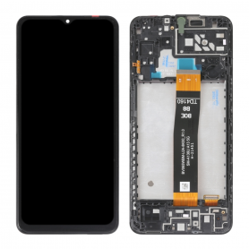 Screen Samsung Galaxy A04s (A047) Black + Frame (Service Pack) - 29805A-29806A