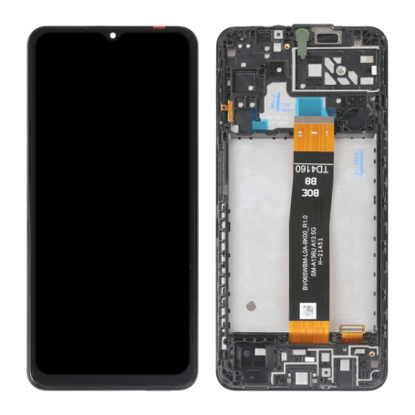 Ecran Samsung Galaxy A04s (A047) Noir + Chassis (Service Pack) - 29805A-29806A