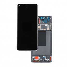 Screen Xiaomi 12 Lite 5G Black + Frame (Service pack) - 56000300L900