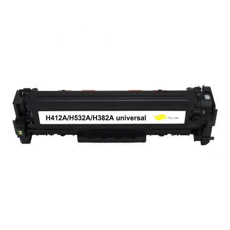 Toner HP CE412A Jaune Compatible - Qualité et performance exceptionn