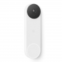 Google Sonnette Sans Fil avec Caméra - Blanc