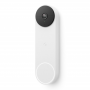 Google Sonnette Sans Fil avec Caméra - Blanc