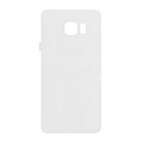 Vitre arrière Samsung Galaxy S6 Edge (G925F) Blanc (Sans Logo)