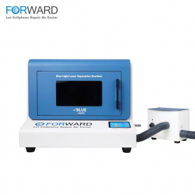Laser Machine with Blue Light Fume Extractor - Enhanced Forward Technology for Clean & Efficient Cutting