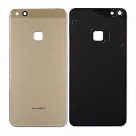 Vitre arrière Huawei P10 Lite Or - Avec logo + Adhésif