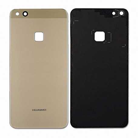 Vitre arrière Huawei P10 Lite Or - Avec logo + Adhésif