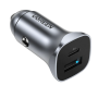 Chargeur voiture UGREEN 24W avec 2 ports USB et 1 port USB-C