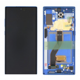 Screen Samsung Galaxy Note10 PLUS 2019 (N975F / N976) White + Frame (Service Pack) - GH82-20900B-20838B