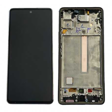 Ecran Samsung Galaxy A53 5G (A536B) Noir + Châssis (Service Pack) - GH82-28024A
