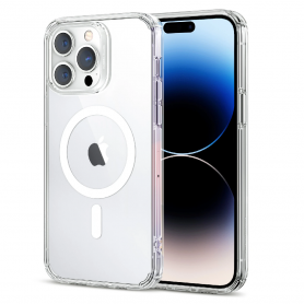Coque transparente avec MagSafe pour iPhone 12 / mini Pro Max
